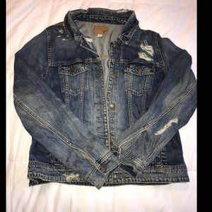American Eagle Vintage Destroyed Jacket
